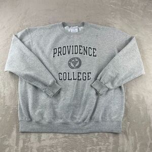 Providence College Friars x Champion Sweatshirt Men 2XL Grey Long Sleeve Crew